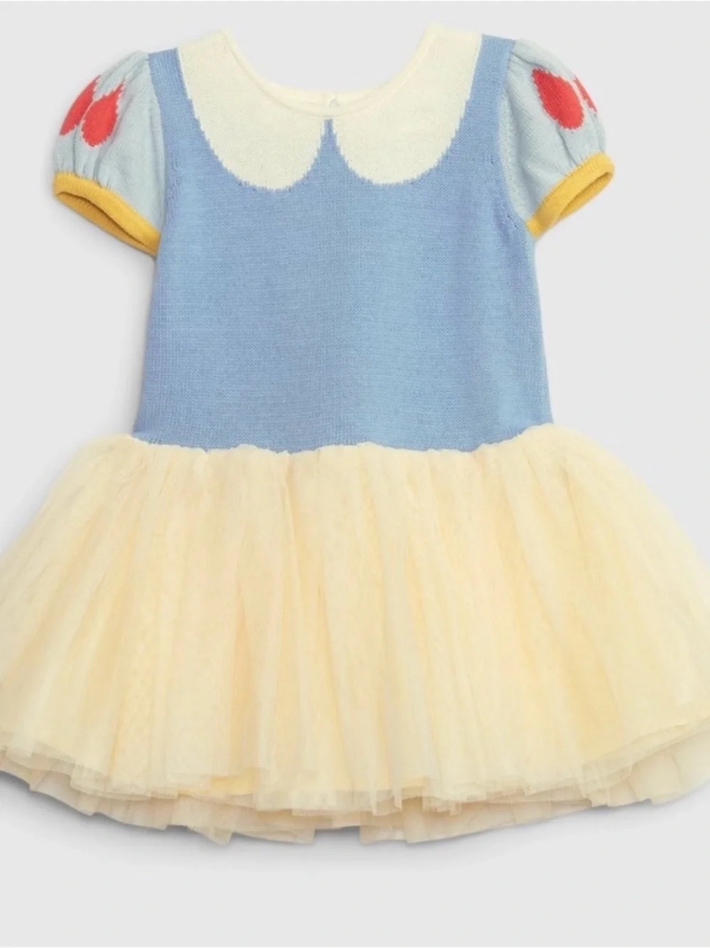 Gap x Disney Toddler Girl Snow White Knit Tulle Dress 2T
